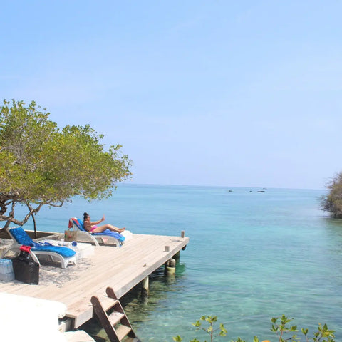 Rosario Islands day trip - Isla Coralina - Juan Ballena 